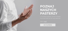 Poznaj Naszych Pastorów - Nowoczesny Projekt Strony