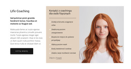 Układ Strony Internetowej Dla Programy Coachingowe Dla Kadry Kierowniczej