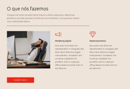 Design De Site Premium Para Obtenha Ajuda Em Consultoria Financeira