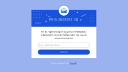 Prenumerera Nu Med Ikonen - Gratis Mall