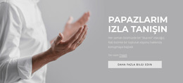 Papazlarımızla Tanışın - Yaratıcı Çok Amaçlı Joomla Şablonu