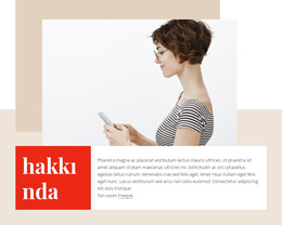 Hakkımda Engelle - Açılış Sayfası Şablonu