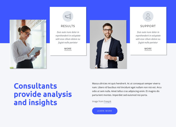 We deliver integrated solutions Joomla Template