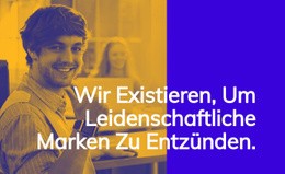 Exklusives Website-Modell Für Business-Marketing-Strategen