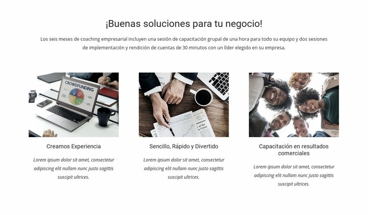 Soluciones para empresas Diseño de páginas web