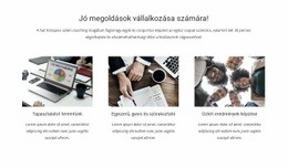 Megoldások Az Üzleti Élethez - HTML-Sablon Letöltése