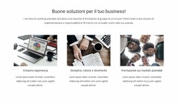 Soluzioni Per Il Business - Ispirazione Per Il Design Del Sito Web