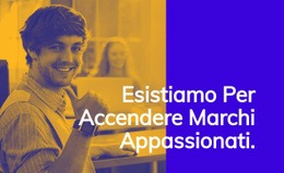 Mockup Di Sito Web Esclusivo Per Strategisti Di Marketing Aziendale