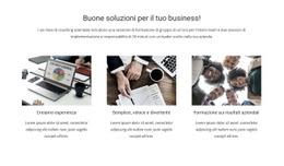 Soluzioni Per Il Business - Modelli Di Siti Web Reattivi