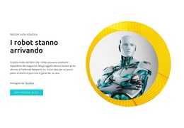 Pagina Web Per Tecnologia Moderna E Innovazione