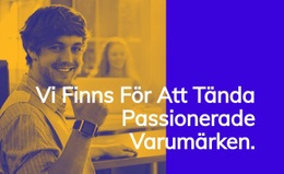 Affärsmarknadsföringsstrateger - Responsiva Webbplatsmallar