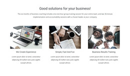 WordPress Site For Solutions For Business