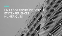 Studio De Laboratoire De Conception - Conception De Site Web Simple