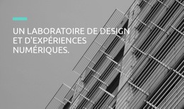 Studio De Laboratoire De Conception - HTML Website Maker