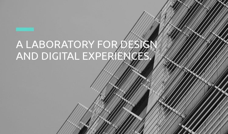 Design Lab Studio Homepage Design