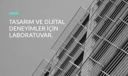 Tasarım Laboratuvarı Stüdyosu - Ücretsiz HTML Şablonu