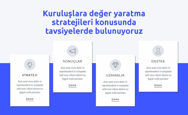 Yeni bir bakış açısı getiriyoruz Web sitesi tasarımı