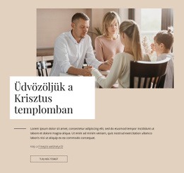Üdvözöljük A Keresztény Templomban - Többcélú Webdesign