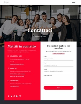 Fai Salire Di Livello Il Tuo Marchio Oggi - Costruttore Di Siti Web Professionale