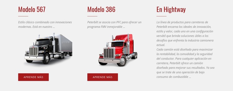 Servicios de logística de automóviles Plantillas de creación de sitios web