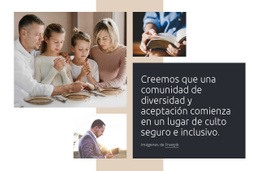 La Comunidad Es Como Crecemos - Diseño De Sitio Web Adaptable