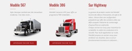 Une Conception De Site Web Exclusive Pour Services De Logistique Automobile