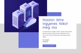 Felhő Hosting Szolgáltatások – Webhelysablon Letöltése