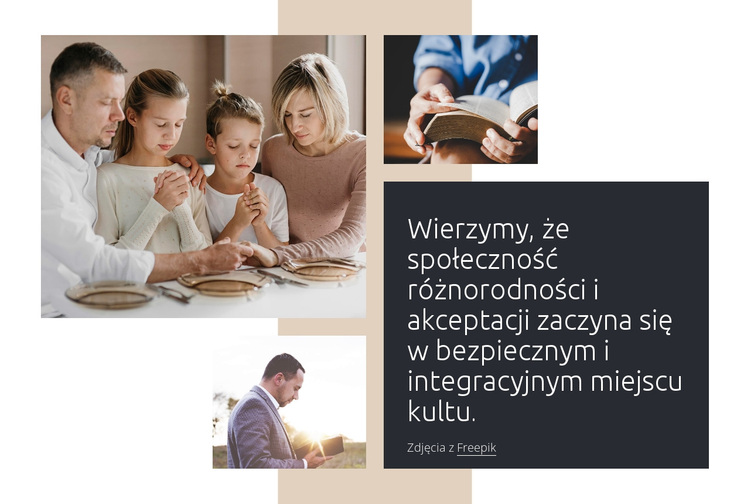 Społeczność to sposób, w jaki się rozwijamy Motyw WordPress