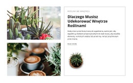 Udekoruj Wnętrze Roślinami - Profesjonalny Projekt Strony Internetowej
