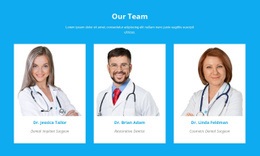 Vårt Medicinska Team - HTML Page Creator