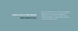 Text Über Die Schule - HTML Builder Drag And Drop