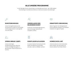 Alle Unsere Bildungsprogramme - Free HTML Website Builder