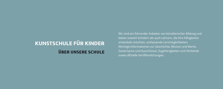 Text über die Schule Vorlage