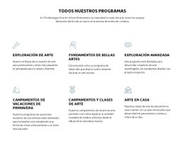 Todos Nuestros Programas Educativos: Creador De Sitios Web Para Cualquier Dispositivo