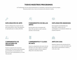 Todos Nuestros Programas Educativos - Plantilla Joomla Moderna