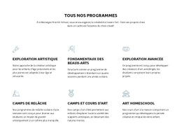 HTML Réactif Pour Tous Nos Programmes De Formation