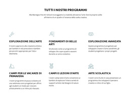 Tutti I Nostri Programmi Educativi - Modello Elementi Premium