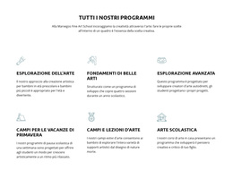 Tutti I Nostri Programmi Educativi - Fantastico Tema WordPress