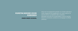 Bouwer Joomla Voor Tekst Over School