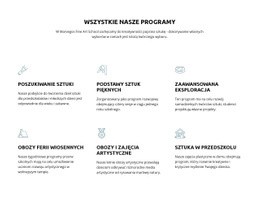 Wszystkie Nasze Programy Edukacyjne - Free HTML Website Builder