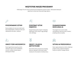 Wszystkie Nasze Programy Edukacyjne – Szablon Elementów Premium