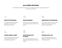 Alla Våra Utbildningsprogram - Professionell Webbdesign