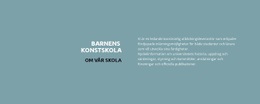 Text Om Skolan - Gratis Nedladdning WordPress-Tema