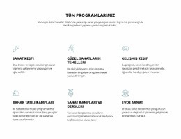 Tüm Eğitim Programlarımız Için Ücretsiz CSS