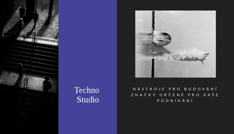 Techno studio Téma WordPress