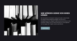 Wirtschaftsliteratur CSS-Layoutvorlage