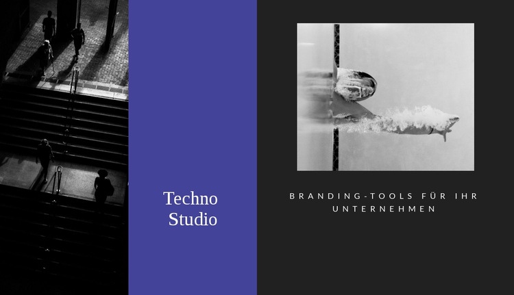 Techno Studio HTML Website Builder