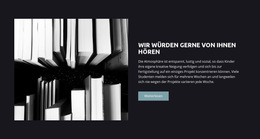 Wirtschaftsliteratur – Fertiges Website-Design