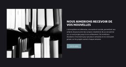 Littérature Commerciale Modèle De Mise En Page CSS