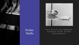 Page HTML Pour Studio Techno